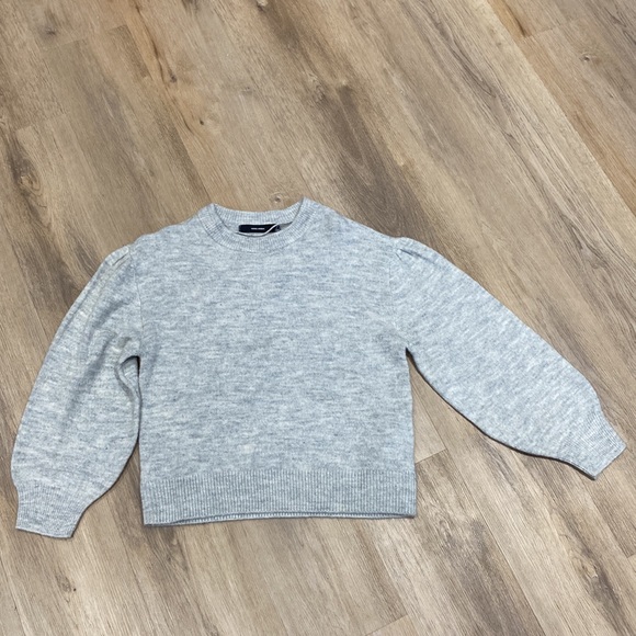 NWT Vero Moda Light Grey Riley Pullover - Picture 9 of 12